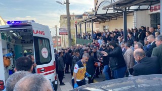 Babasının cenazesinde dayısını da kaybetti