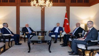 Bakan Fidan, Haşdi Şabi Komisyonu Başkanı el-Feyyadı kabul etti