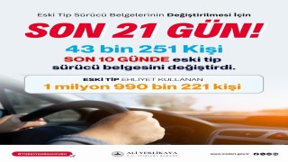 Bakan Yerlikaya: (Eski tip sürücü belgesi) Son 21 gün, süre uzatılmayacak