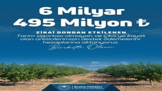 Bakan Yumaklı: Üreticilerimize toplamda 20 milyar 423 milyon lira zirai don destek ödemesi gerçekleştirdik