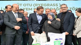 Balıkesir Büyükşehirin çiftçiye desteği sürüyor