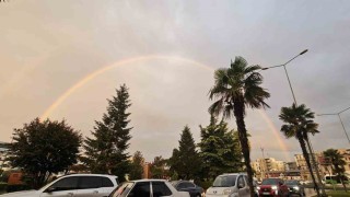 Balıkesirde gökkuşağı