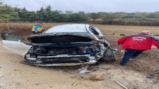 Balıkesirde trafik kazası: 2 yaralı