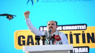 Başkan Altay İsrailin Gazze soykırımının 2. yılında yeni bir seferberlik çağrısı yaptı