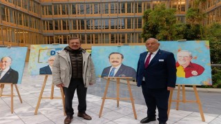 Başkan Bıyık, Türk ve Alman iş insanları yer aldı