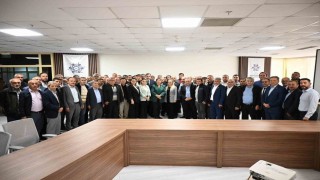 Başkan Çerçioğlu, Nazillili muhtarlar ile bir araya geldi