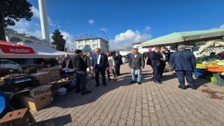 Başkan Dilsizden esnafla Cumhuriyet Bayramı buluşması