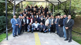 Başkan Kahveci, muhtarlarla bir araya geldi