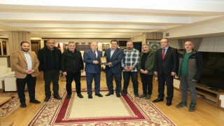 Başkan Sekmen, DGF ve DAGCyi kabul etti