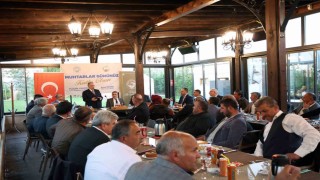 Başkan Yalçın: Muhtarlarımızla gönül gönüleyiz