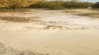 Baskilde dereler taştı