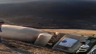 Batmanda beton mikseri şarampole yuvarlandı: 1 yaralı