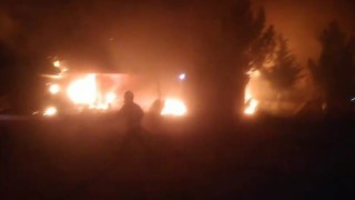 Batmanda faciadan dönüldü: Restoran yangınında içerideki tüpler çıkarıldı