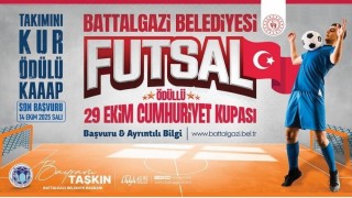 Battalgazi Belediyesi, 29 Ekime özel ödüllü futsal turnuvası düzenliyor