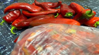 Bayburtta kadınların kış hazırlıkları sürüyor