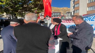 Bayburtta vatandaşlar ‘Erken Teşhis Hayat Kurtarır standında bilgilendiriliyor