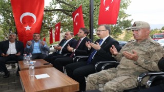 Baykanda derince köyü şehitleri dualarla anıldı