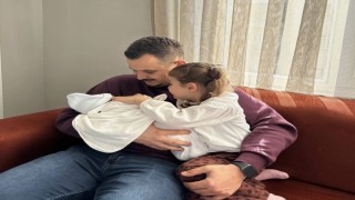 Bayramda çifte mutluluk yaşadılar