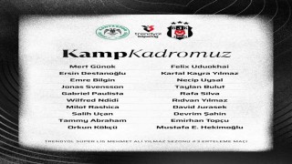 Beşiktaşın, Konyaspor maçı kamp kadrosu belli oldu