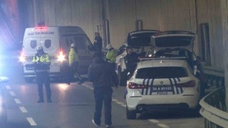 Beşiktaşta alt geçitte kontrolden çıkan motosiklet kaza yaptı: 1 ölü, 1 yaralı