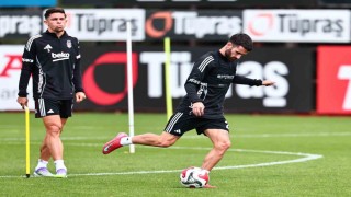 Beşiktaşta Galatasaray derbisinin hazırlıkları devam etti