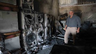 Beyaz eşya bayisinde çıkan yangında, 3 milyon TL değerindeki eşyalar küle döndü