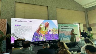 Bilecikin Lavanta projesi Marmara Kentsel Forumunda ilgi gördü