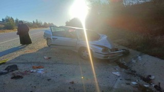 Bilecikte çift taraflı trafik kazası: 2 yaralı