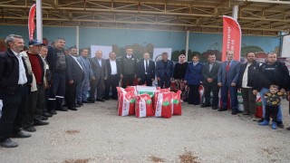 Bilecikte çiftçilere 64 ton yem bitkisi tohumu dağıtıldı