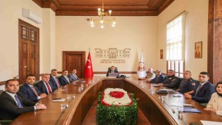 Bilecikte İl Asayiş ve Güvenlik toplantısı yapıldı