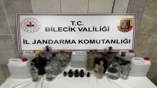 Bilecikte kaçak sahte alkol operasyonu