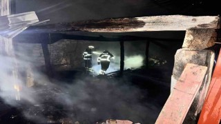 Bilecikte marangoz atölyesinde yangın çıktı