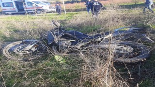 Bilecikte motosiklet kazası: 1 kişi hayatını kaybetti