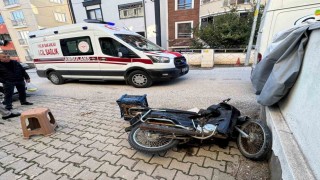 Bilecikte ticari araç ile motosiklet çarpıştı; 1 yaralı
