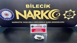 Bilecikte uyuşturucu operasyonu: 1 kişi gözaltında