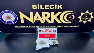 Bilecikte uyuşturucu operasyonu: 2 şüpheli yakalandı