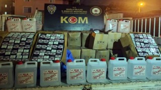 Bin 980 litre sahte şarap ele geçirildi