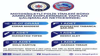 Bingölde 2 şüpheli tutuklandı