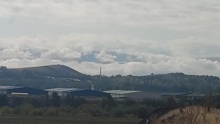 Bingölde sis ve bulutlar kartpostallık görüntü oluşturdu