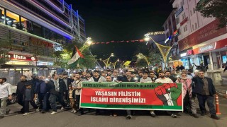 Bingölde Sumud Filosuna müdahaleye tepki