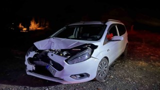 Bingölde trafik kazası: 2 yaralı