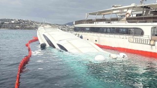 Bodrumda 40 milyon TLlik yat sulara gömüldü