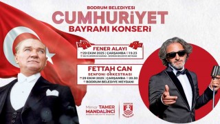Bodrumda ünlü sanatçı Cumhuriyet konserinde sahne alacak