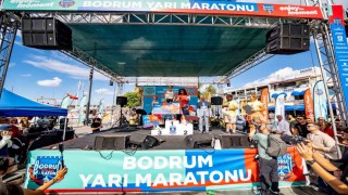 Bodrumda yarı maraton heyecanı yaşandı