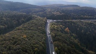 Bolu Dağı Tünelinde yapılan çalışmalar kara yolundaki trafiği artırdı