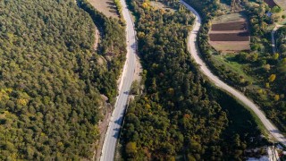 Bolu-Mudurnu kara yolunda sonbahar yolculuğu