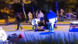 Boluda ciple motosiklet çarpıştı: 2 yaralı