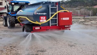Boluda köylülere yangınlara müdahale için hibe destekli su tankeri kredisi