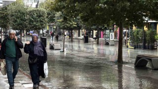 Boluda yağmur etkili oldu