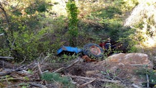 Bozdoğanda traktör kazası: 1 ölü